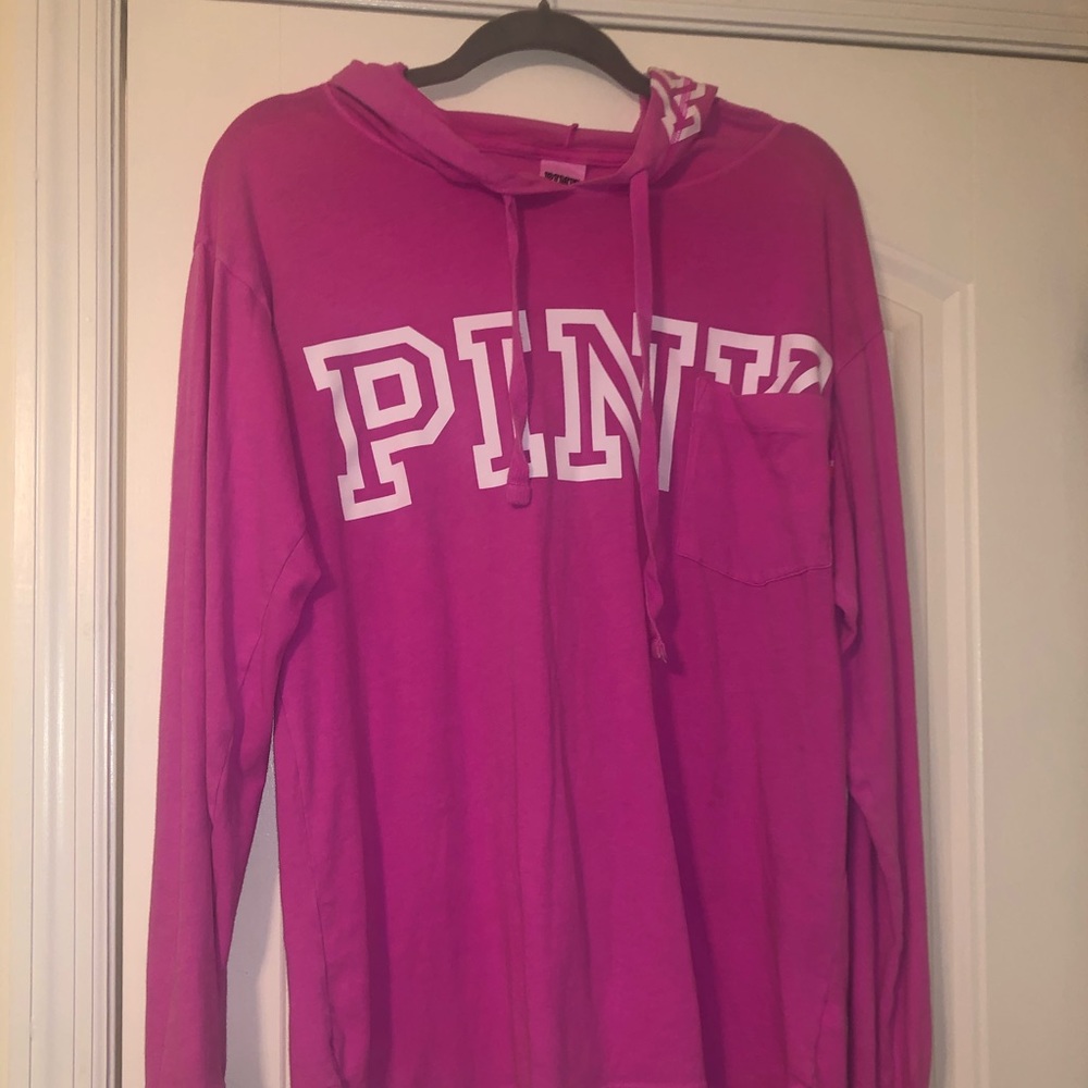 VS Pink long sleeve hoodie